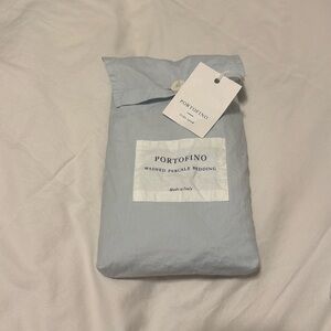 Serena & Lily Portofino Washed Percale Euro Shams